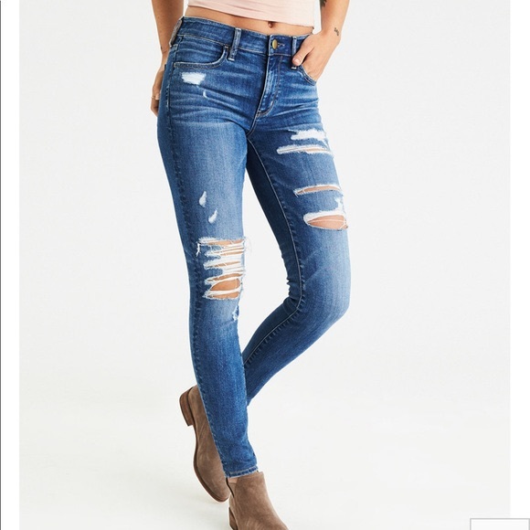 AE Denim X High-Waisted Jegging - Picture 1 of 3